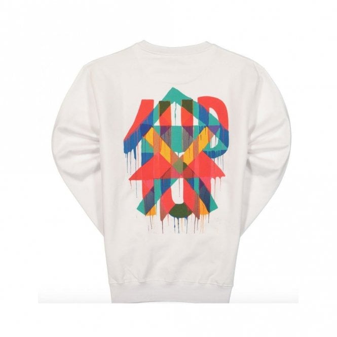 1UP  X Maya Hayuk Sweater - White - Small