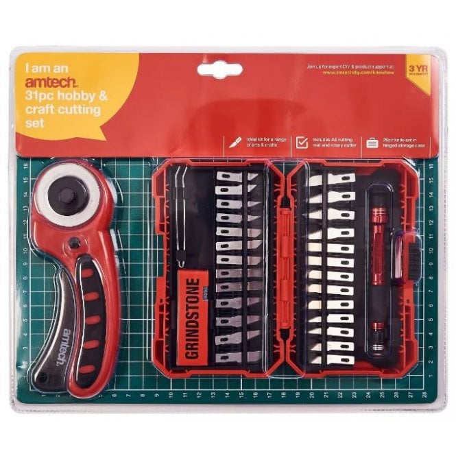 31 Piece Hobby & Craft Cutting Set