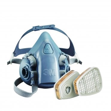 7500 Half Face Mask + 6051 Filter - Medium