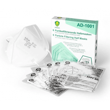 AnDum Masks - Pack of 6 (FFP2)