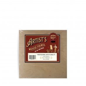 Artist's Wooden Panel - 8x8 inches