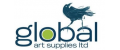 Global Art Supplies Orange Label Wooden Artist Panel - Un-primed