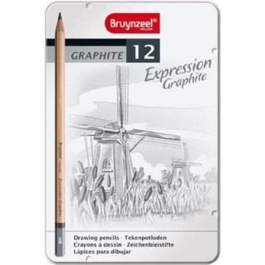 Bruynzeel 12 Graphite Pencil Set