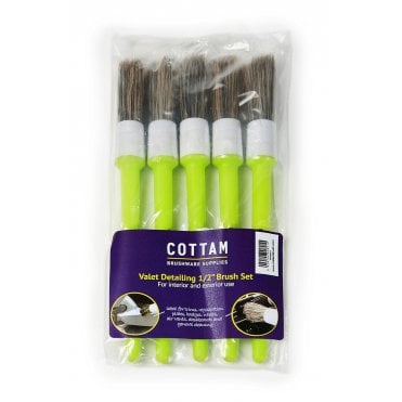 Valet Brush Set - 0.5"
