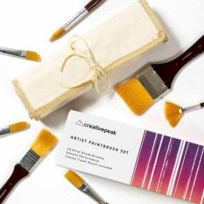 Creative Peak Artist Paintbrush Set (24)