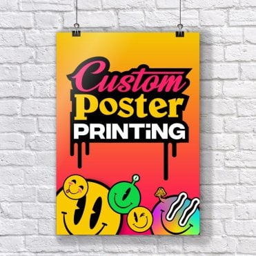 Custom Satin Finish Poster Printing - Print Your Own Design!