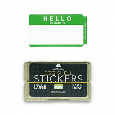 'Hello My Name Is' Green