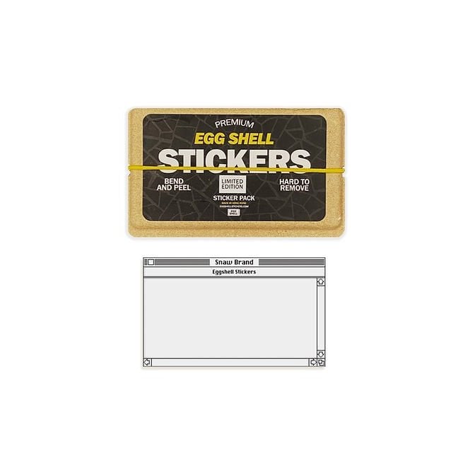 Egg Shell Stickers Macintosh Limited Edition