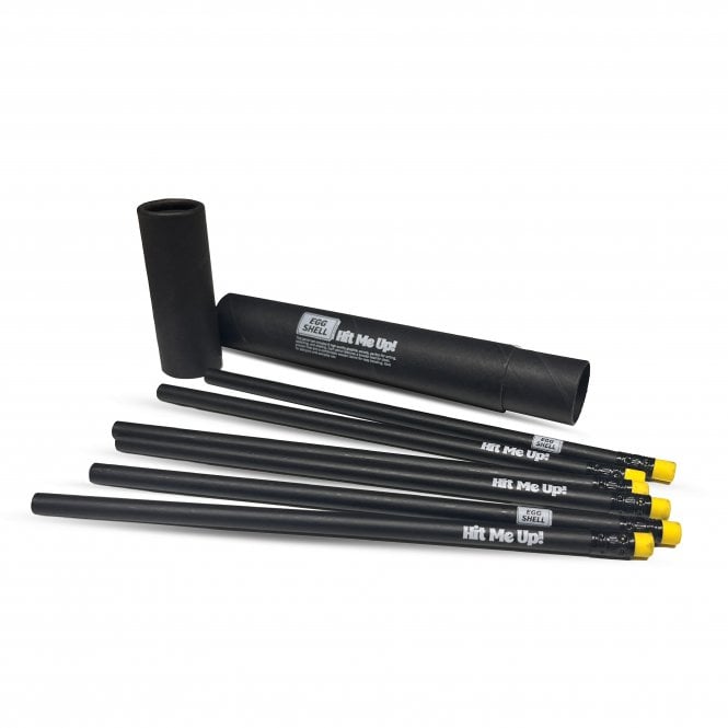 Egg Shell Stickers Pencil Set (6)