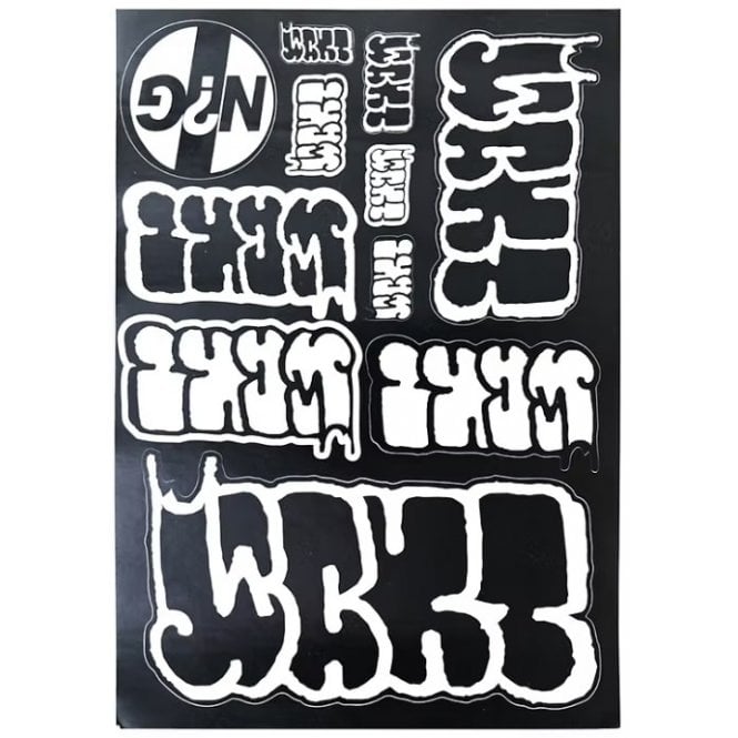 Egg Shell Stickers WANT Sticker Sheet