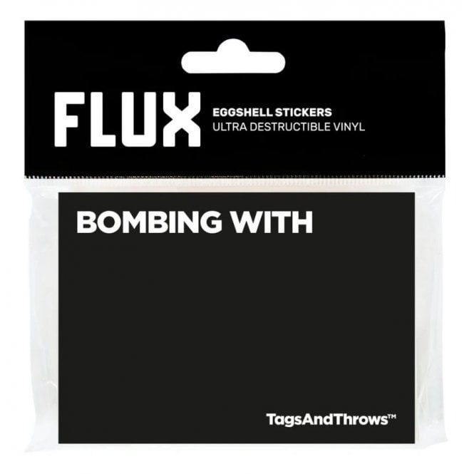 FLUX Eggshell Bricks Stickers (50) Bombing With TagsAndThrows