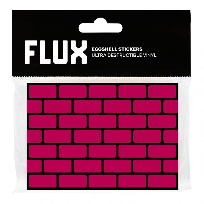 FLUX Eggshell Bricks Stickers (50) Magenta
