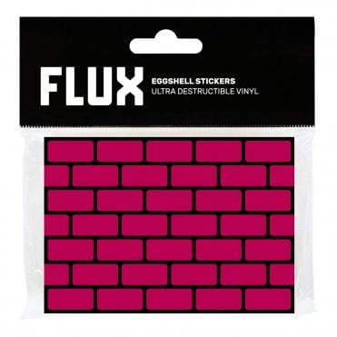 Eggshell Bricks Stickers (50) Magenta