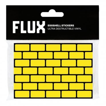Eggshell Bricks Stickers (50) Yellow