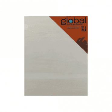 Orange Label Wooden Artist Panel - Un-primed