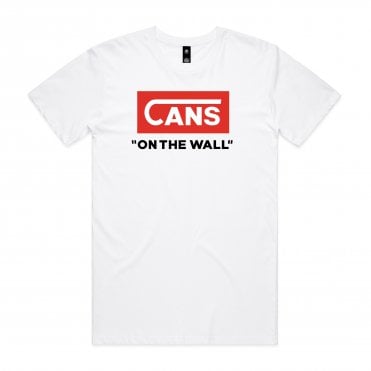 Cans 'On The Wall' T-Shirt