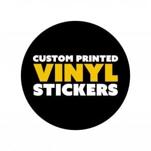 Graff-City Circular 65mm Custom Printed Vinyl Stickers (Qty 100)