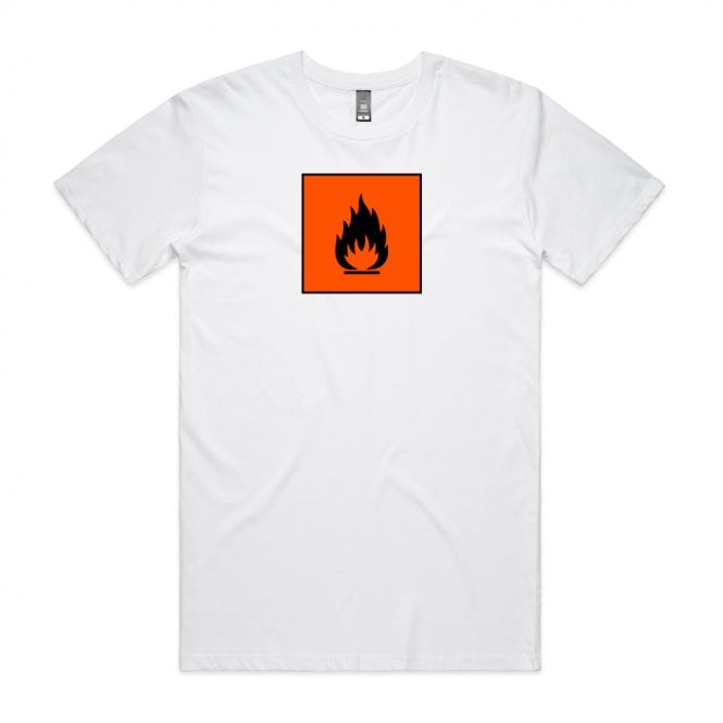 Graff-City Fire T-Shirt (White)