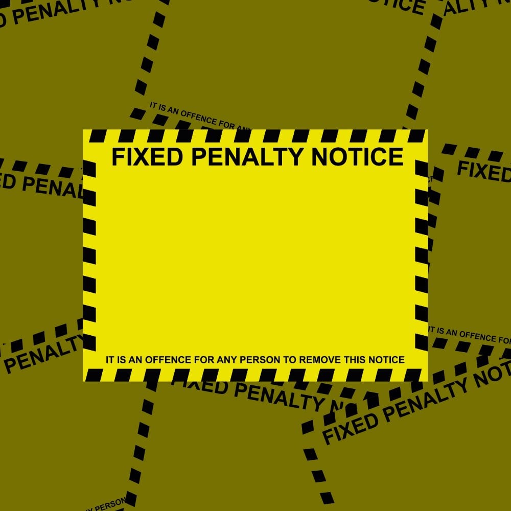 Graff-City Fixed Penalty Notice Stickers (10) - Media from Graff City ...