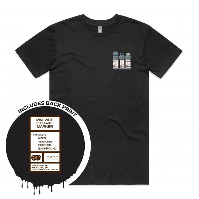 Graff-City Mini-Wide Refillable Marker Tee