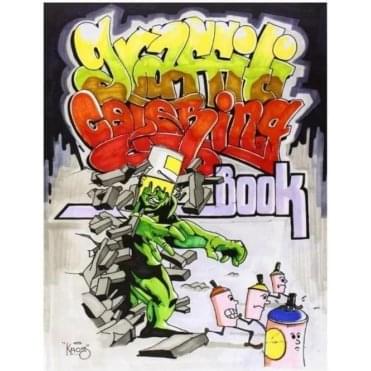 Graffiti Colouring Book