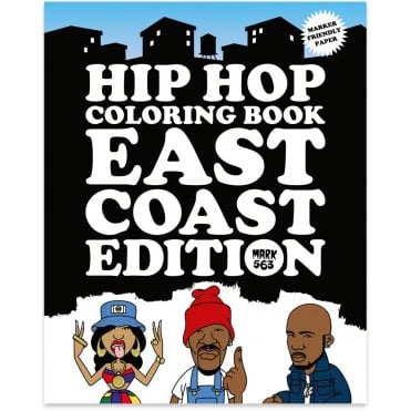 Hip Hop Colouring Book - East Coast Edition