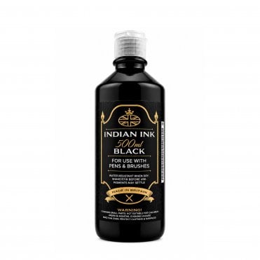 Indian Ink - Black 500ml