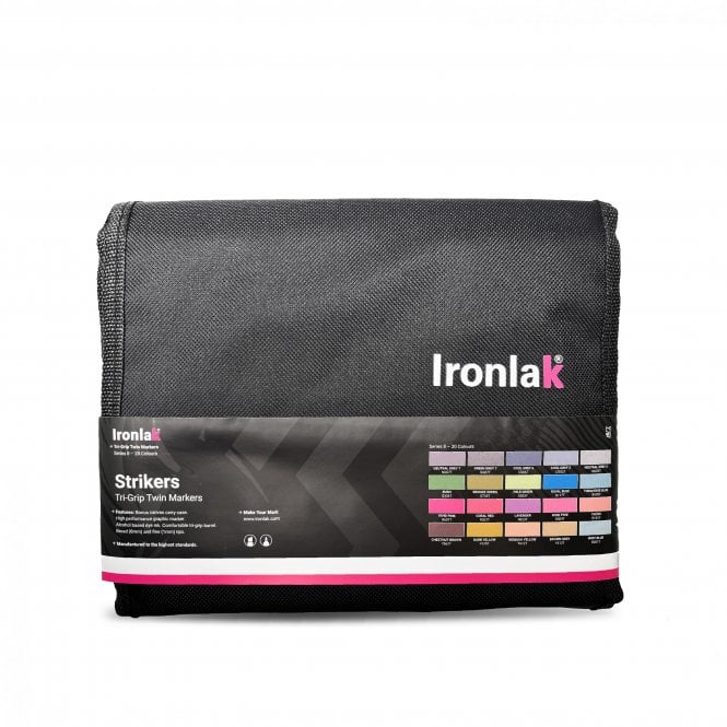 Ironlak Strikers - Tri-Grip Twin Marker - Series 8