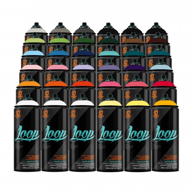 Loop Spray Paint - 36 Pack