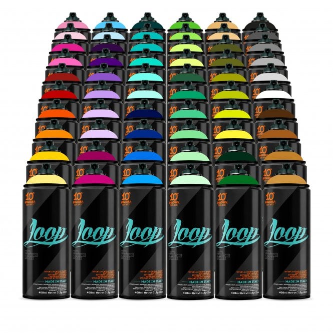 Loop Spray Paint - 60 Pack