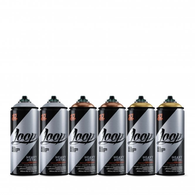 Loop Spray Paint - Metallic 6 Pack