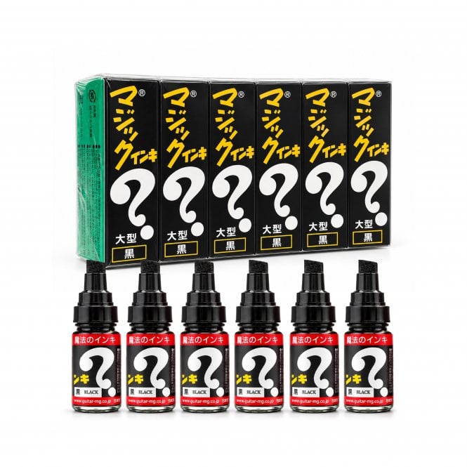 Magic Ink Marker - 6 Pack Black
