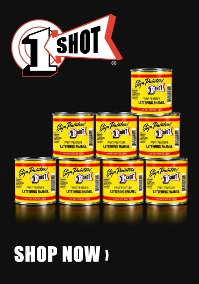 1 Shot Sign Painters’ Lettering Enamel 236ml – Shop now