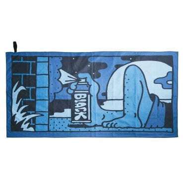 Beach Towel Packable - Spray Foot