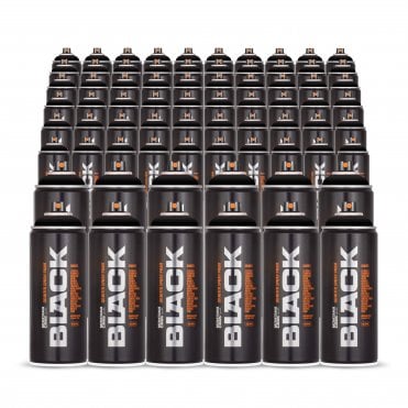 Black - 72 Can Mega Pack Deal