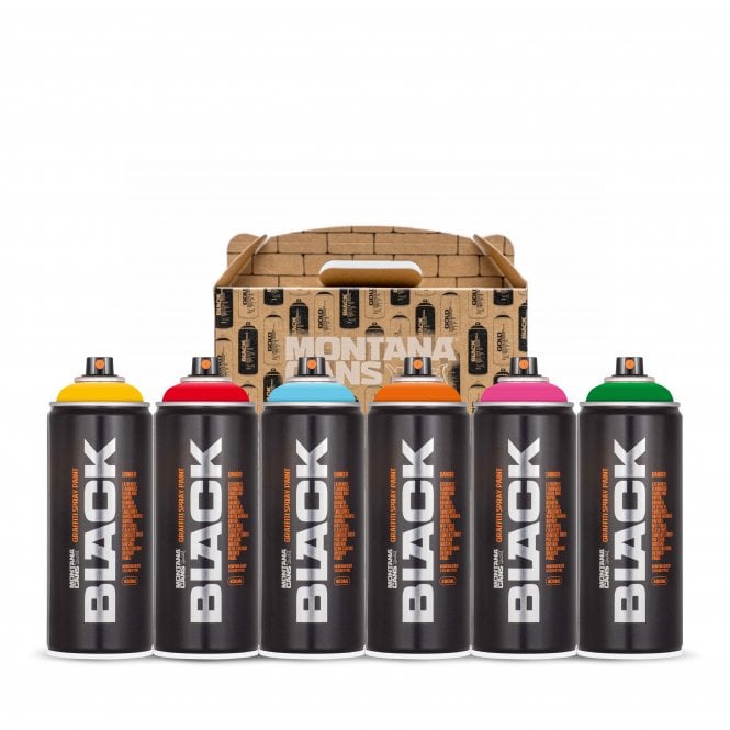 Montana Black - Basic Colours Box Set (6)