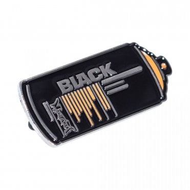 Black Can Pin