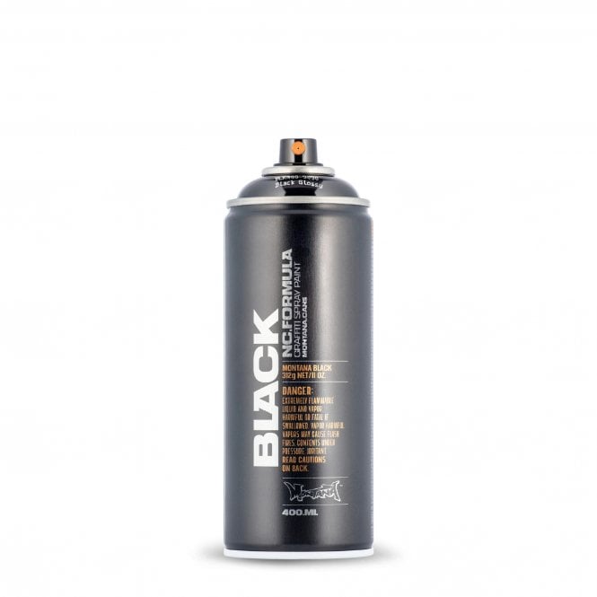 Montana Black Spray Paint - Gloss Black