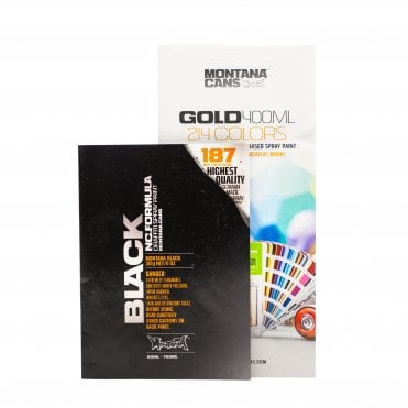Gold & Black Colour Charts