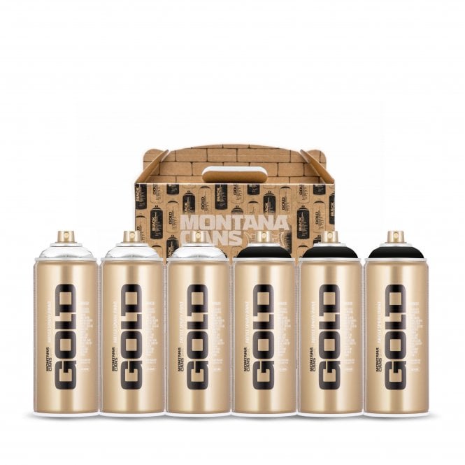Montana Gold - Chrome & Black Box Set (6)