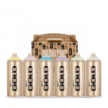 Gold - Pastel Colours Box Set (6)