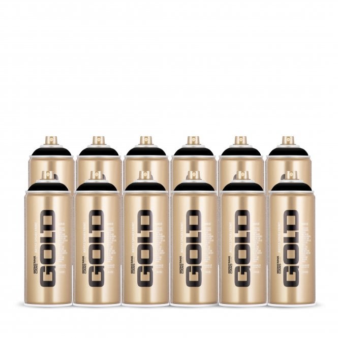 Montana Gold - Shock Black (S900) 12 Can Deal