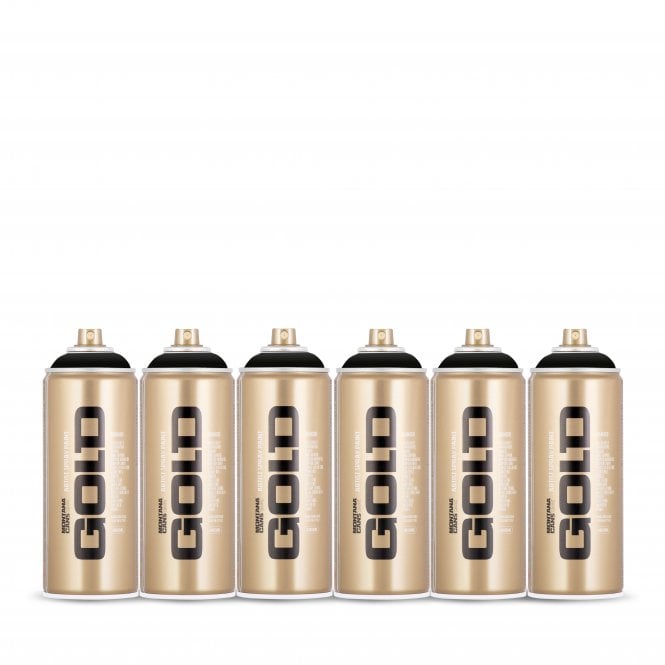 Montana Gold - Shock Black (S900) 6 Can Deal