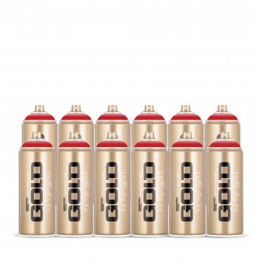 Gold - Shock Red (S3000) 12 Can Deal