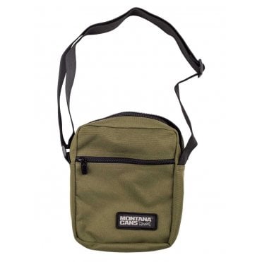 Khaki/Orange Shoulder Bag