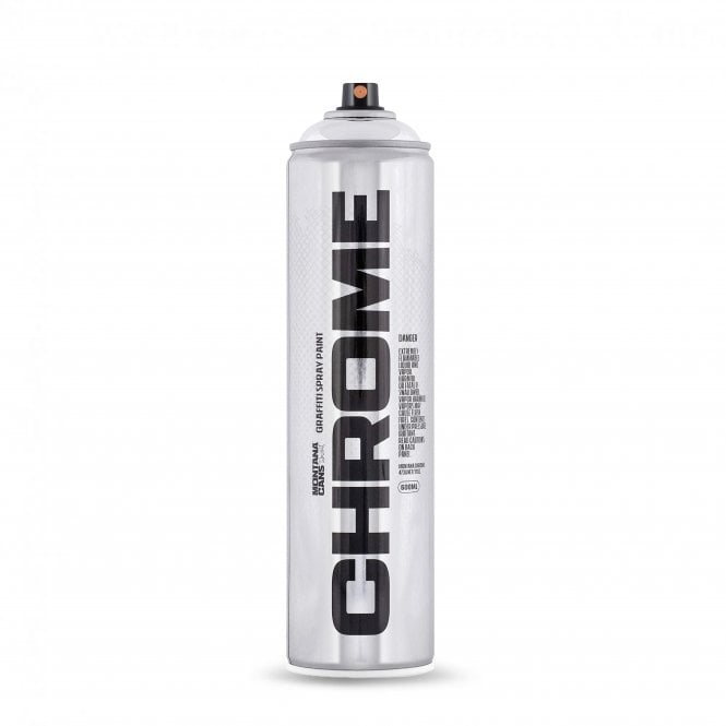 Montana Silver Chrome Spray Paint 600ml