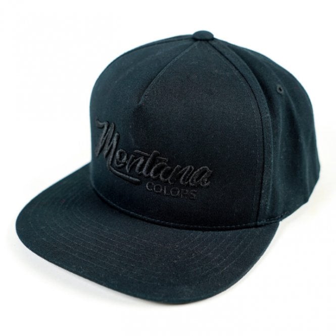 MTN Montana Colors Snapback Black Cap