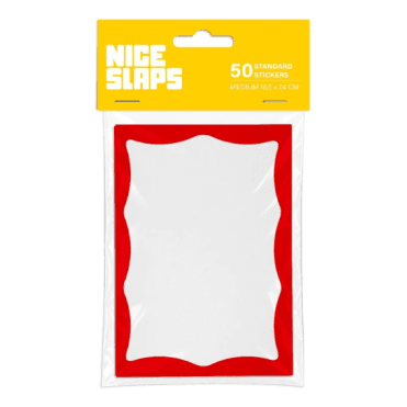 Nice Slaps - Frame Red Stickers (50)
