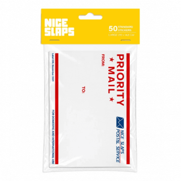 Nice Slaps - Priority Mail Large Stickers (50)