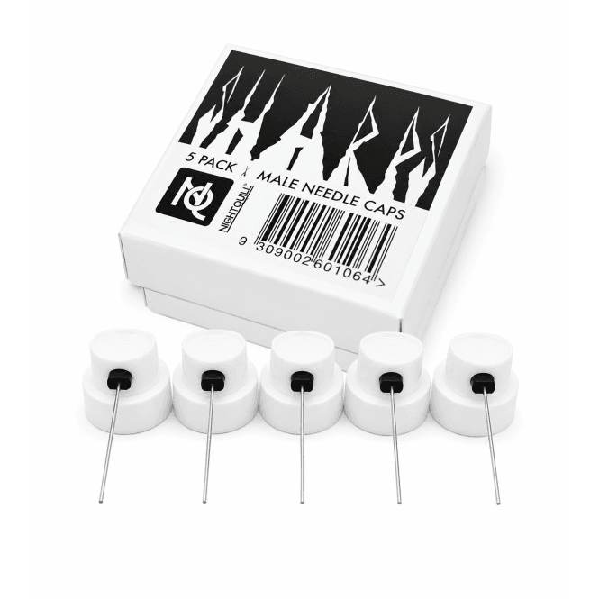 Night Quill Sharps - 5 Pack Needle Caps